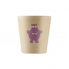 Jack n' Jill 杰克洁尔 天然环保可降解优趣儿童漱口杯 河马款（稻谷+竹子）